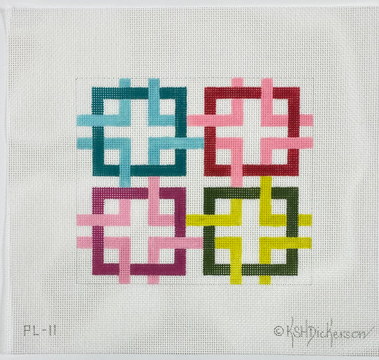 Small interlocking squares - multi