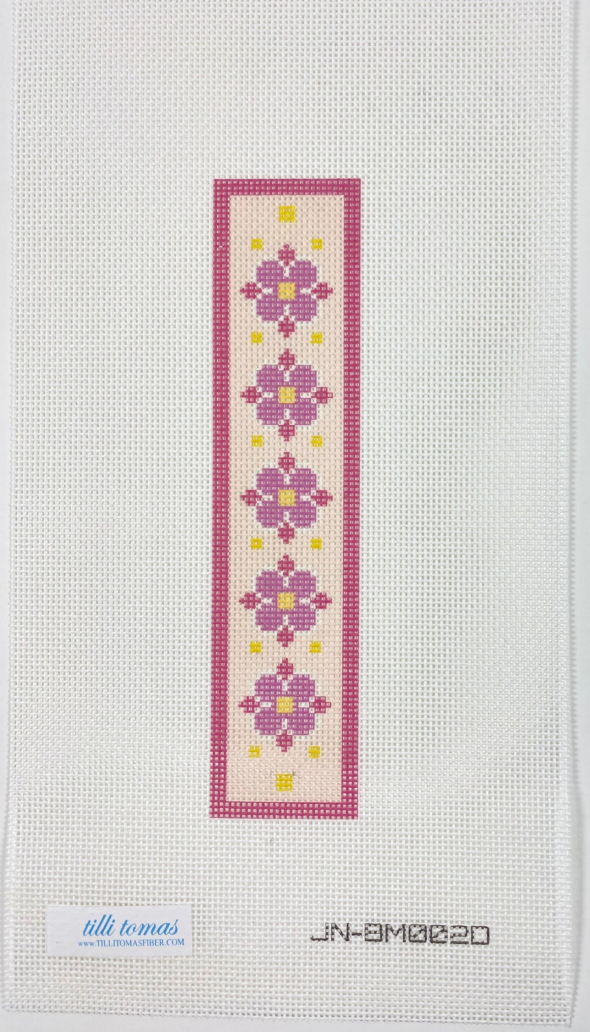 Pink Floral Bookmark