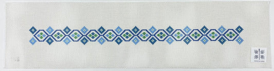 Hat Band Blu/Green