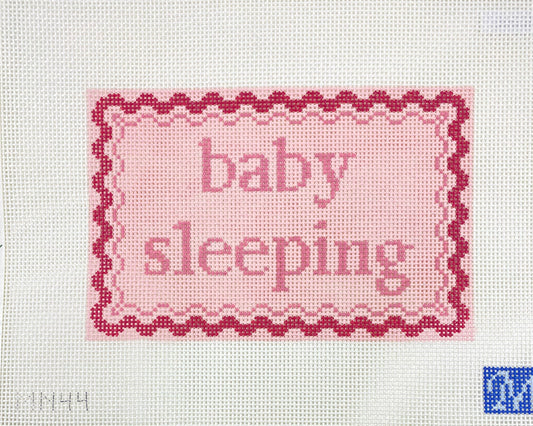 Baby Sleeping Pink