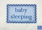 Baby Sleeping Blue
