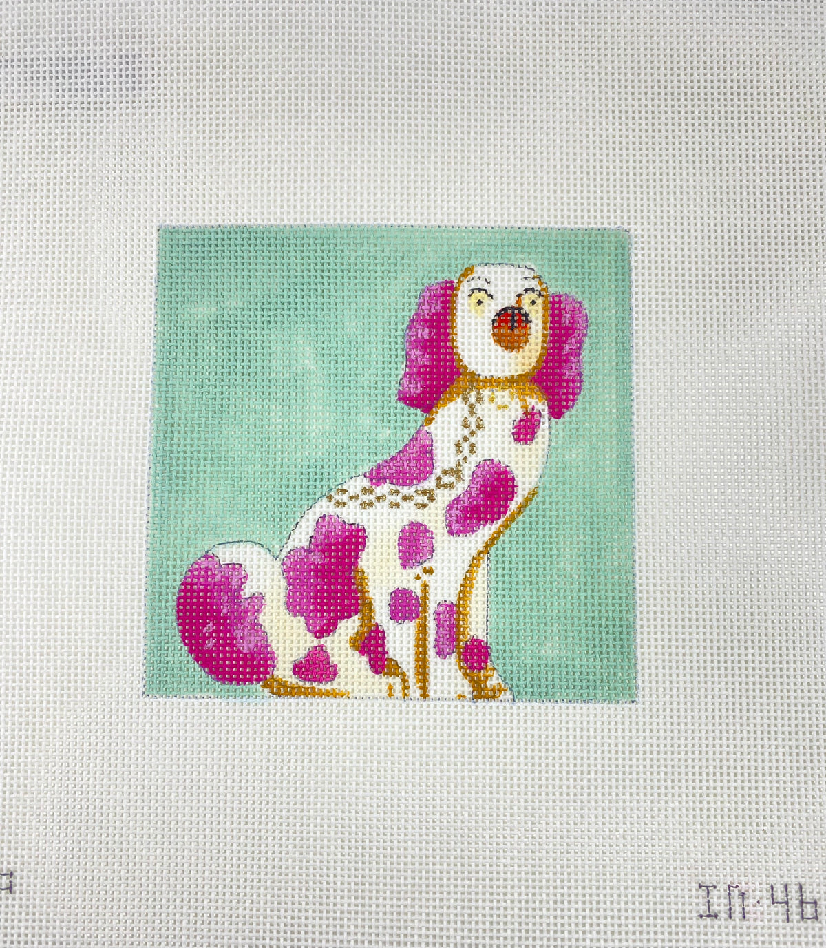 Pink Right Facing Dog