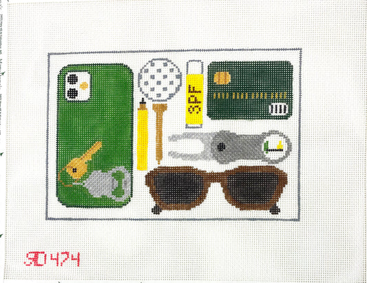 Golfers Pocket Contents
