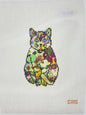Floral Cat 18 Mesh