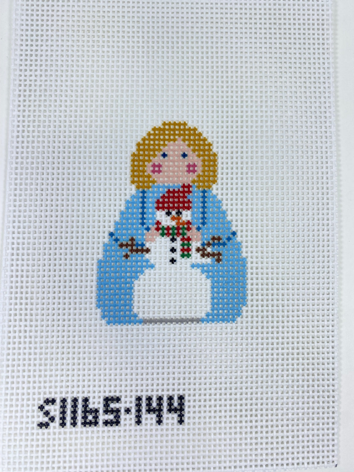Stitching Angel Snowman
