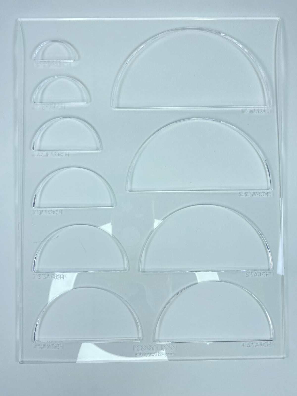 Arch Acrylic Stencil