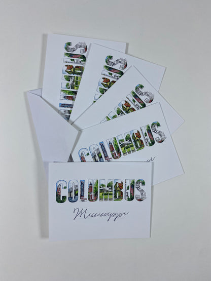 Columbus Watercolor Notecards