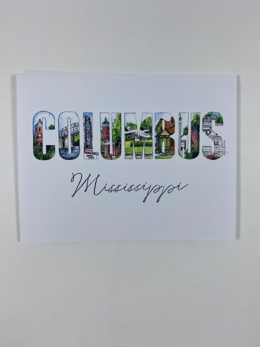 Columbus Watercolor Notecards