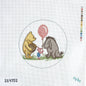 Balloon Friends Needlepoint Ornament