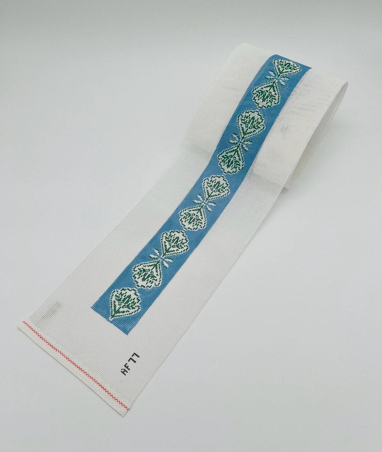 Green Flower Guitar Strap