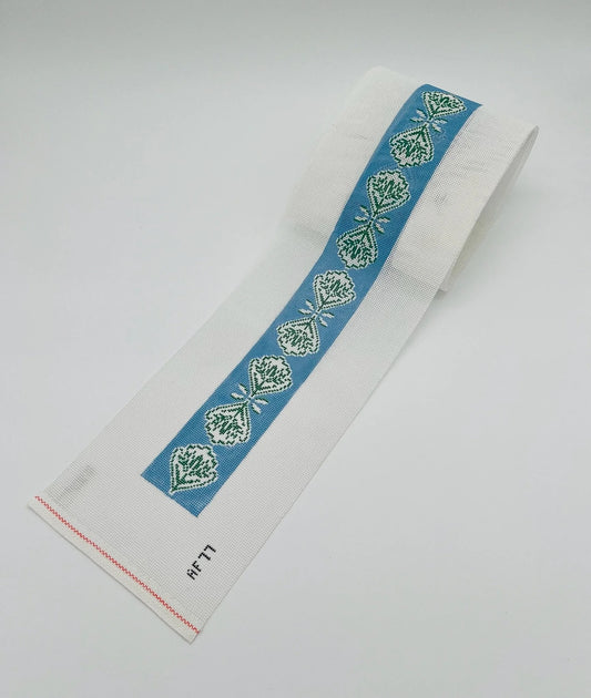 Green Flower Guitar Strap