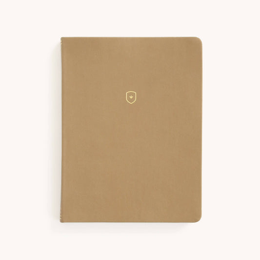 Leatherette Journal - Fawn