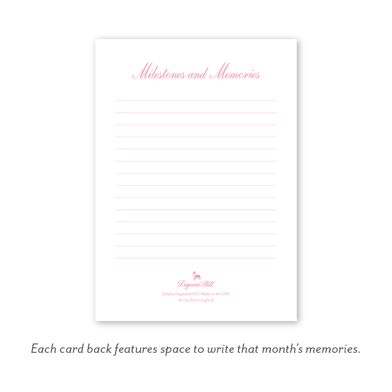 Mother Goose Milestone Cards