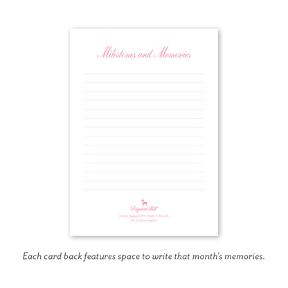 Mother Goose Milestone Cards