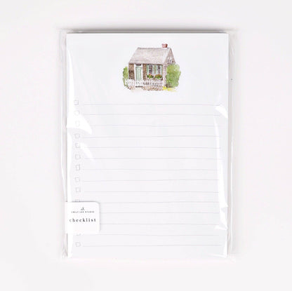 Checklist notepad