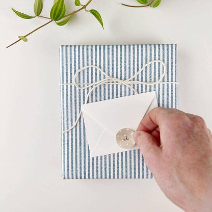 Hydrangea bouquet mini enclosure notecard