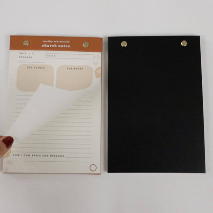 Church Notes Notepad