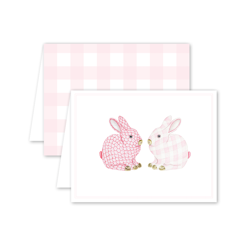 Porcelain Bunnies Pink