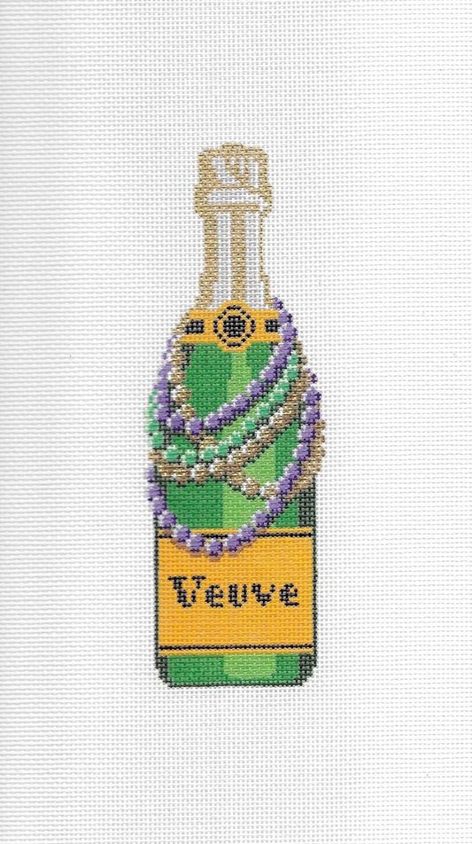 Mardi Gras Bead Veuve