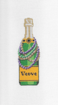 Mardi Gras Bead Veuve