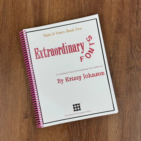 Extraordinary Fonts by Krissy Johnson