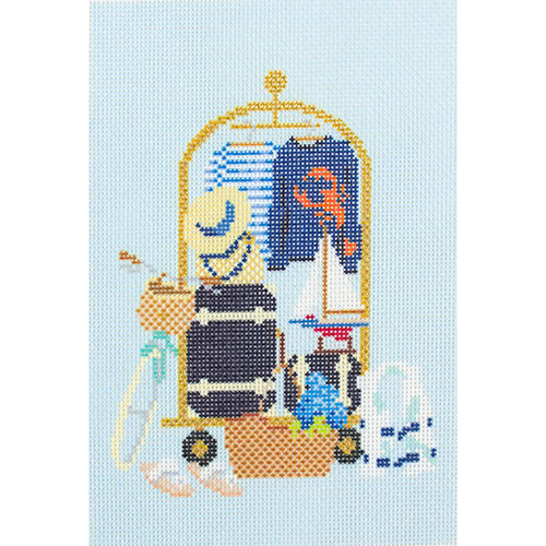 Nantucket Luggage Cart
