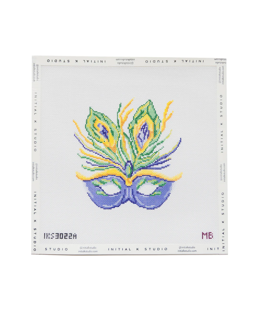 PURPLE MARDI GRAS MASK