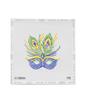 PURPLE MARDI GRAS MASK