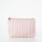 Block Print Clutch Powder Pink