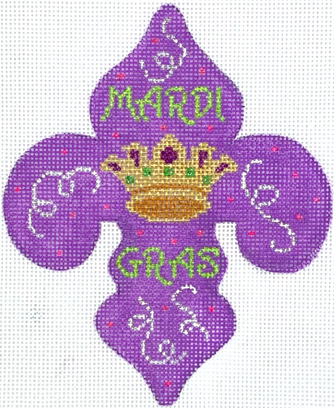 Mardi Gras Flur-de-lys Crown