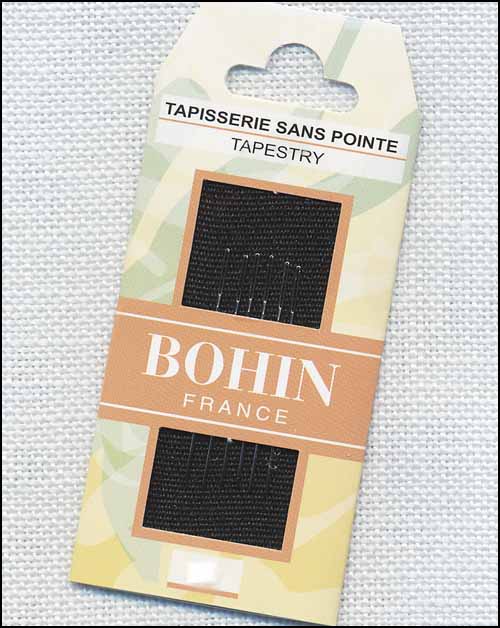 YT Bohin Tapestry Needles, size 22 (18 Mesh)
