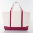 Large Classic Tote Maroon MS Cowbell
