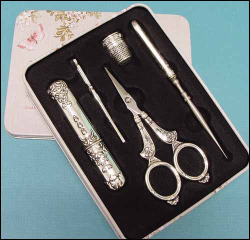 Scissors Gift Box Silver
