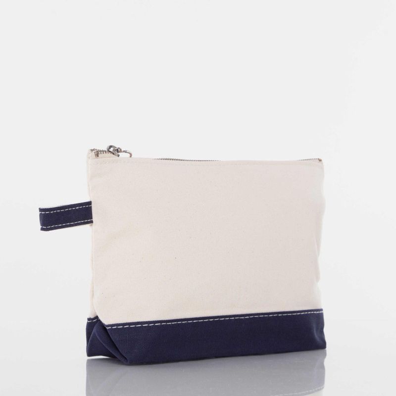 Makeup Bag Navy "Stash"